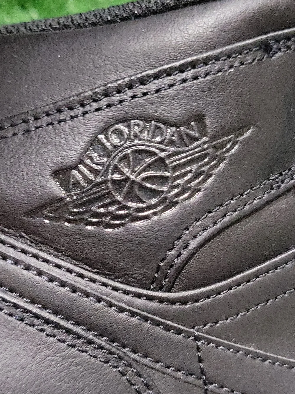 Nike Black High-Top Leather Sneakers